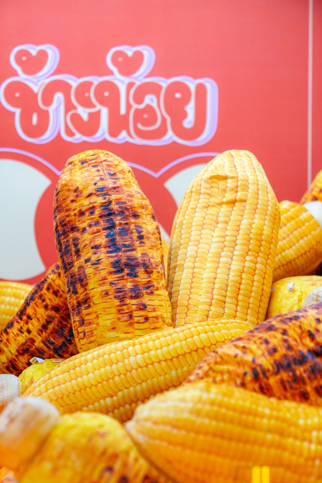 Grilled Corn Plush Pillow